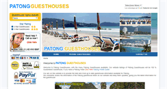 Desktop Screenshot of patong-guesthouses.com