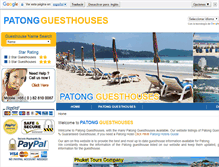 Tablet Screenshot of patong-guesthouses.com